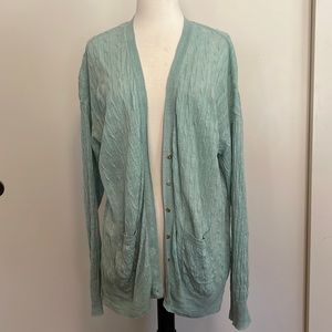 GUC J.Crew Linen Cardigan